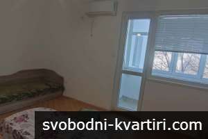 Даваме по наем двустаен апартамент в кв. Тракия