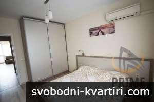 Лазур двустаен апартамент обзаведен #1748352156