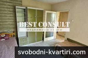 Двустаен обзаведен, ТЕЦ, климатик - Здравец, стад. Дунав