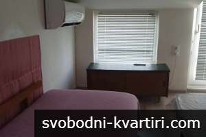 Давам под наем едностаен напълно обзаведен в Центъра -До ТЦ  ГРАНД-450лева-0899450421