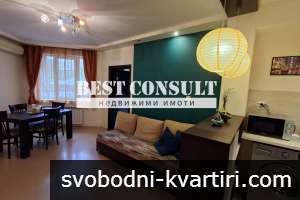 Двустаен обзаведен,  газ, климатик - ул. Бозвели, БИЛЛА
