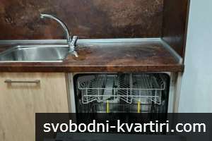 Давам под наем чисто нов двустаен обзаведен до Събота пазар-350евро
