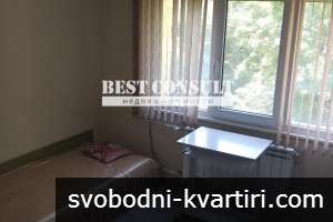 Двустаен обзаведен, ТЕЦ, климатик - Здравец, стад. Дунав