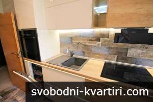 Лазур тристаен апартамент обзаведен #1782190816