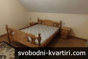 Давам под наем двустаен напълно обзаведен етаж 4в КючукПариж до МОДЪР и супермаркет СЛЪНЧЕВИ ЛЪЧИ1 (до бистро МИРАЖ)-има