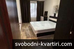 Дава се под наем двустаен апартамент  с паркомясто в Левски!