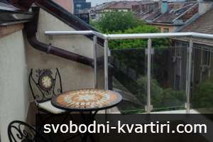 Двустаен апартамент под наем в центъра на Софияч