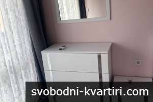 Даваме под наем двустаен апартамент в кв. Кючук Париж