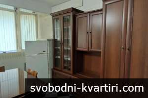 Давам под наем двустаен-спалня,хол и отделен бокс-кухня до ВМИ и МОЛ МАРКОВО ТЕПЕ и ХОТЕЛ ЛАЙПЦИГ,на 2етаж-300евро-08994