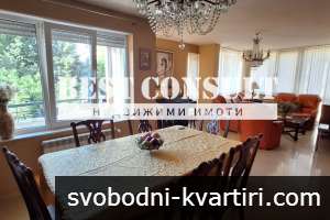 Отличен, луксозен, тристаен, ТЕЦ, климатици - Център,  Общината