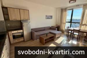 Лазур двустаен апартамент обзаведен #1780497564