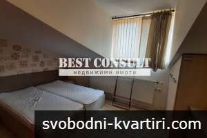 КРАТКОСРОЧНО И ДЪЛГОСРОЧНО  наемане. Обзаведено студио, климатик - Родина 1