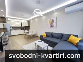 Ключ в агенцията! Чисто нов, луксозен двустаен апартамент в Братя Миладинови