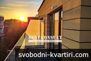 НОВ, луксозен, тристаен апартамент, три климатика - Център
