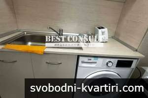 Двустаен обзаведен,  климатик - Здравец , зад Олимпа