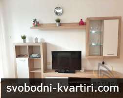 Лазур двустаен апартамент обзаведен #1751620669