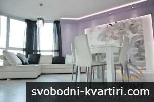 Лазур двустаен апартамент обзаведен #1748861374