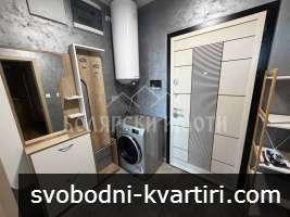 Новообзаведен Луксозен двустаен апартамент с паркомясто