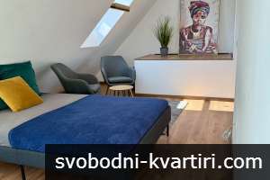 Стилен мезонет в кооперация с Акт 16 в кв. Кючук Париж в непосредствена близост до Парка Белите брези