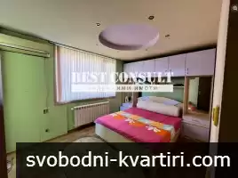 Тристаен обзаведен, гараж, газ, климатици - Родина 3