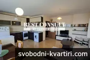 Двустаен обзаведен,  газ, климатик - Централни хали