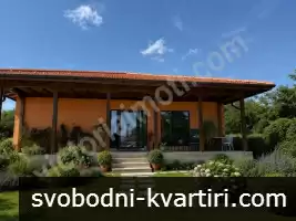 Нова къща с панорама и просторен двор в Драгижево