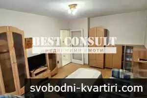 Двустаен обзаведен, ТЕЦ, климатик - Здравец, стад. Дунав