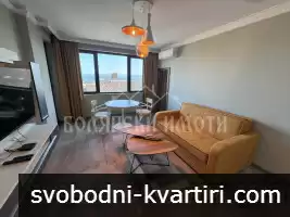 Новообзаведен Луксозен двустаен апартамент с паркомясто