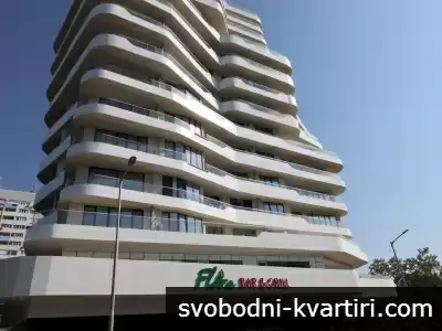 Лазур двустаен апартамент обзаведен #1780497564