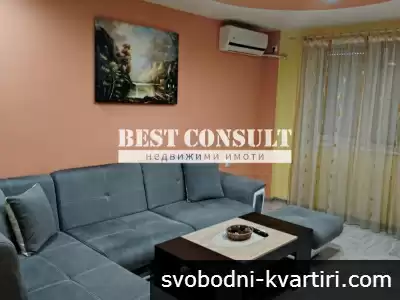 Двустаен обзаведен,  два климатика - Център, Кръговото