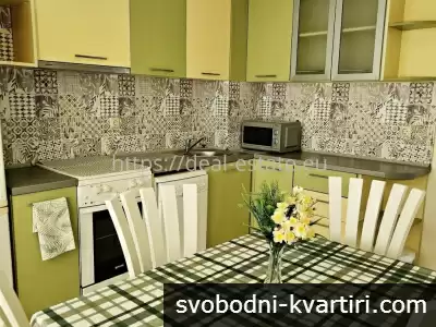 Двустаен апартамент под наем до Градската градина на гр. Благоевград