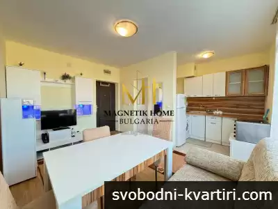 Кокетен двустаен апартамент на метри от морето в ж.к. Сарафово