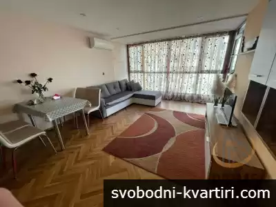 Център двустаен апартамент обзаведен #1779089937