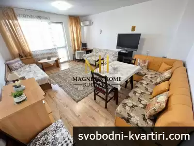 Прекрасен едностаен апартамент след освежаване до Газпром в Зона Г, Меден Рудник