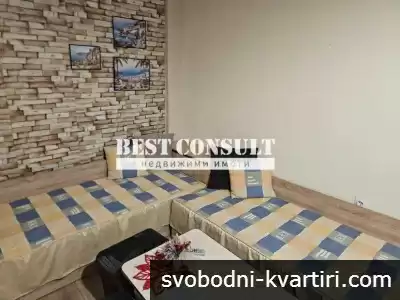 Едностаен обзаведен, климатик - Център, кръговото