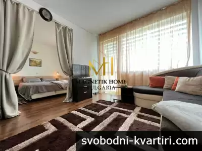 Изящен двустаен апартамент в затворен комплекс до морето в ж.к. Сарафово