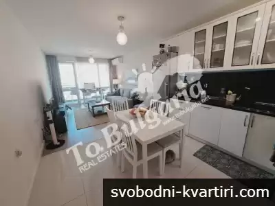 Двустаен, нов апартамент под наем с паркомясто в центъра на гр.Велико Търново