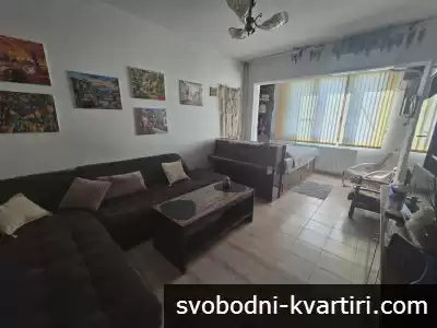 Даваме под наем двустаен апартамент в кв. Тракия