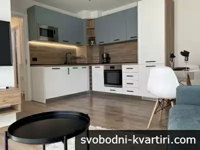 Чисто нов едностаен апартамент с отделна спалня до метро Надежда