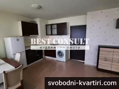 Отличен двустаен обзаведен,  климатик - Център,  зад Централни хали