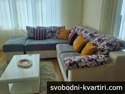 Дава се под наем тристаен апартамент с паркомясто във Виница!