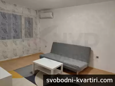 Дава се под наем двустаен апартамент в Левски!