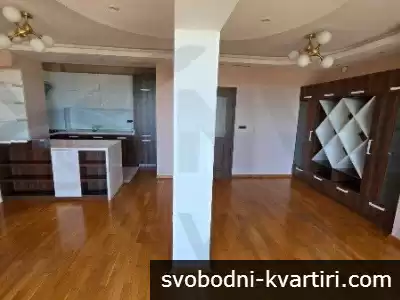Дава се под наем тристаен апартамент с паркомясто  в Бриз!