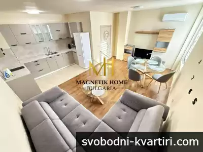 Прекрасен двустаен апартамент с ПАРКОМЯСТО в затворен комплекс ”Diamond Beach” в ж.к. Сарафово