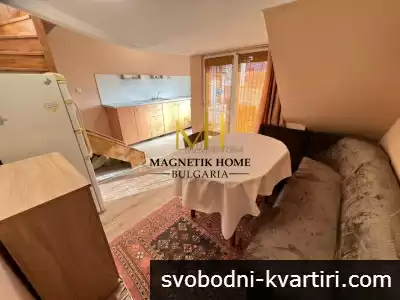 Слънчев двустаен МЕЗОНЕТ след ремонт с 4 тераси в свободна зона за паркиране в ж.к. Възраждане