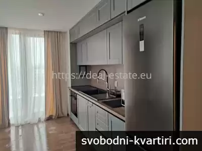 Deal Estate предлага под наем ЧИСТО НОВ напълно обзаведен и луксозно завършен двустаен апартамент