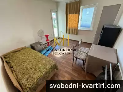 Бюджетен ПОЛУ-ОБЗАВЕДЕН двустаен апартамент с отделна кухня в супер център