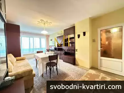 ХИТ ЦЕНА! Бюджетен тристаен апартамент с ТОПЛА ВОДА до Велека и парка в ж.к. Изгрев
