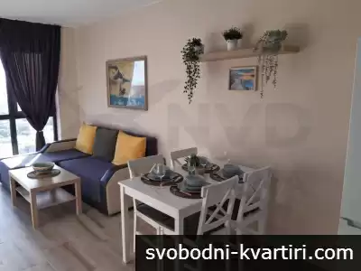 Дава се под нае двустаен апартамент  с паркомясто във Възраждане 3!