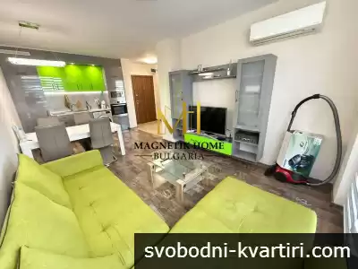 Модерен двустаен апартамент с ПАРКОМЯСТО до х-л Мираж в ж.к. Славейков